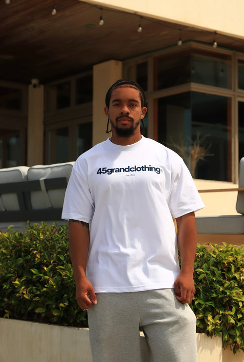 45GrandClothing® Core Tee (White)
